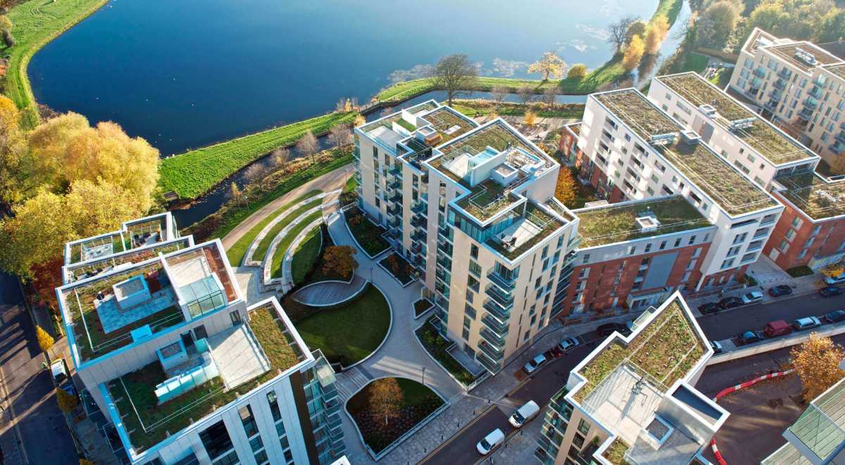 伦敦·伍贝里湖景苑 Woodberry Down 外立面